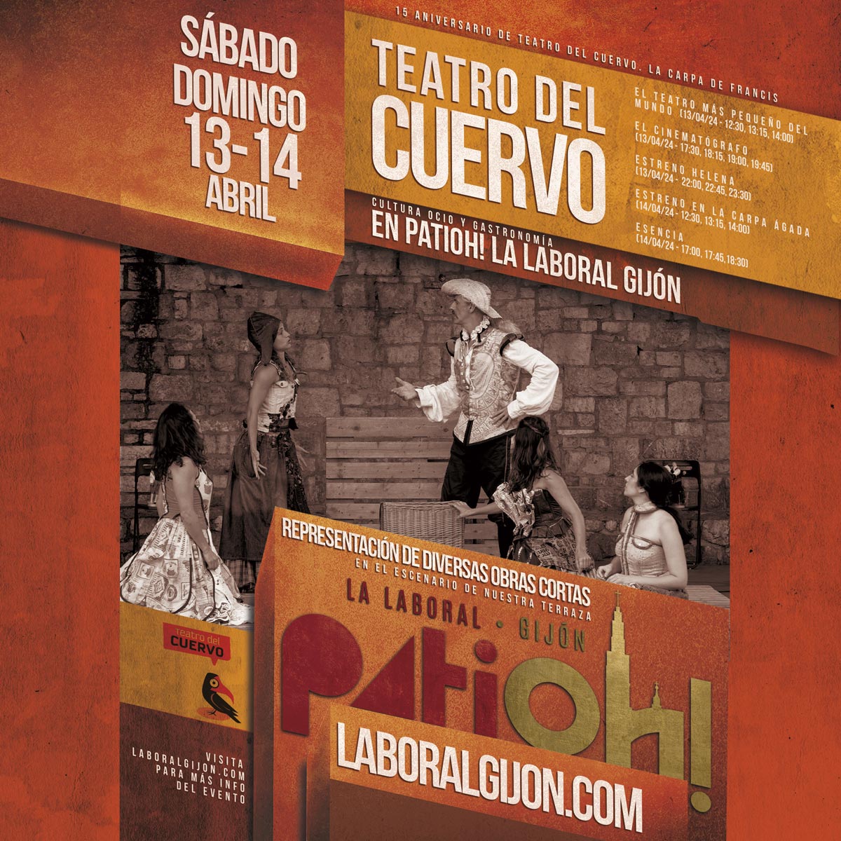 Teatro del Cuervo en PatiOh! La Laboral Gijón portada